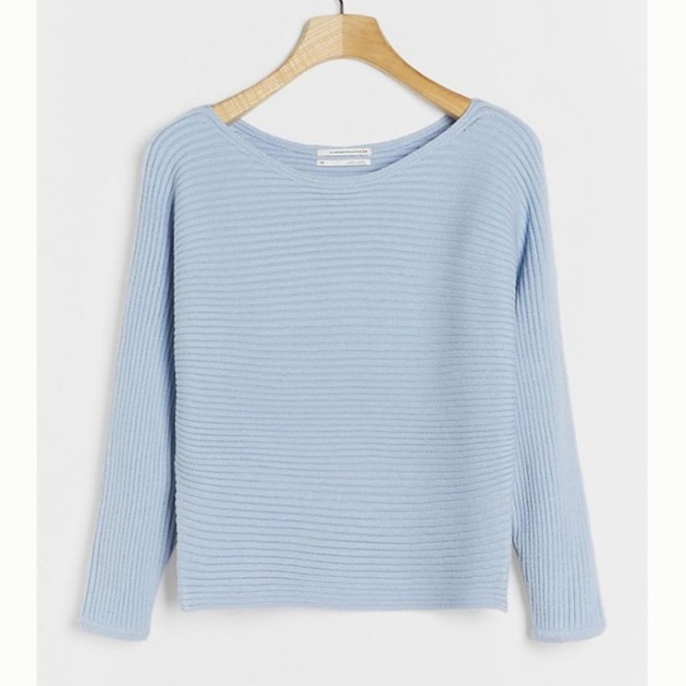 Anthropologie Kendall Cropped Sweater NWOT L